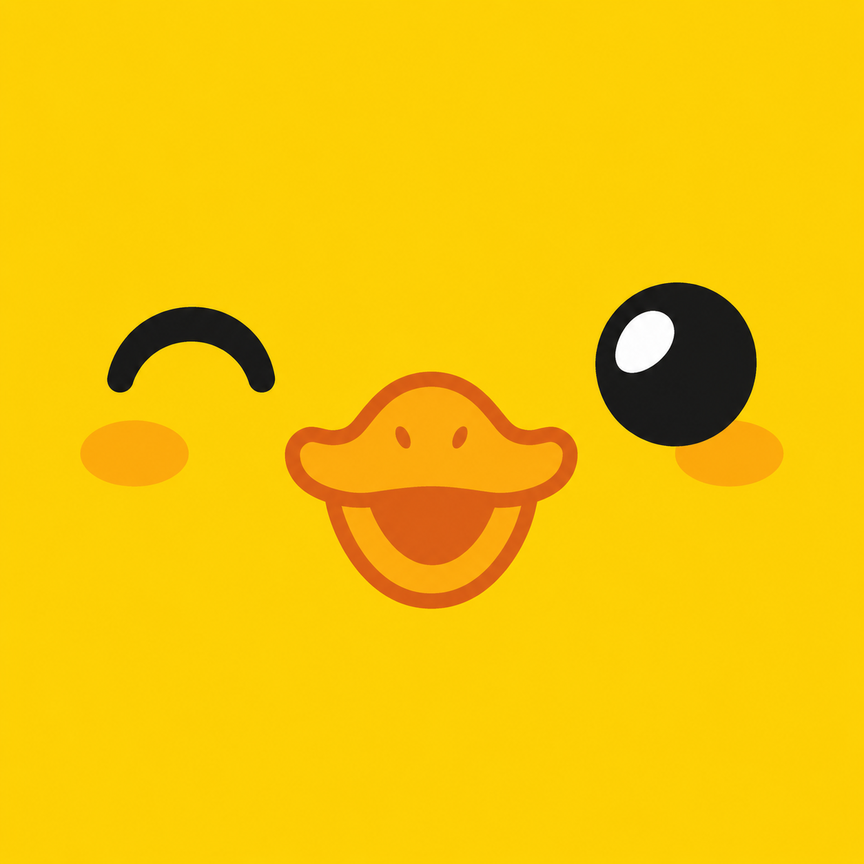 duck smiley