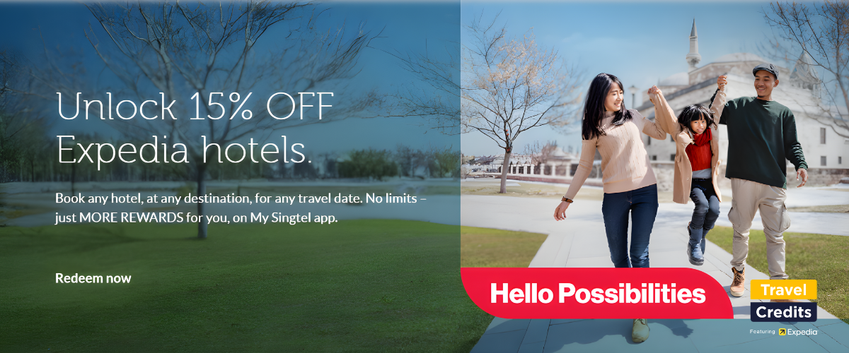 Singtel Travel Banner