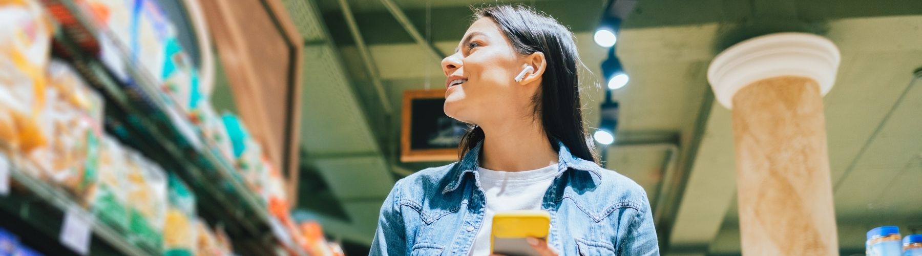 Landing page header banner