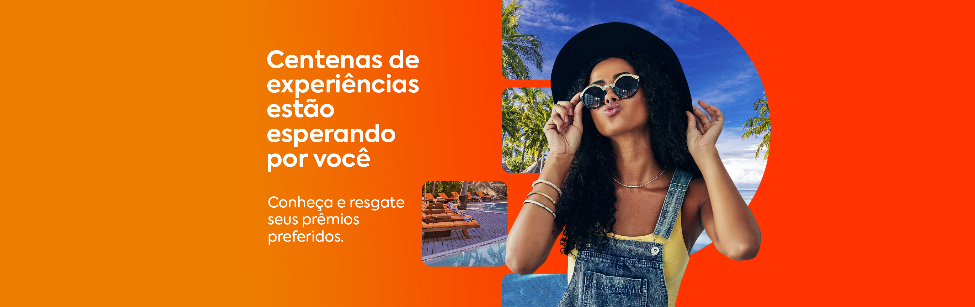 Mulher não branca com chapéu e óculos escuro