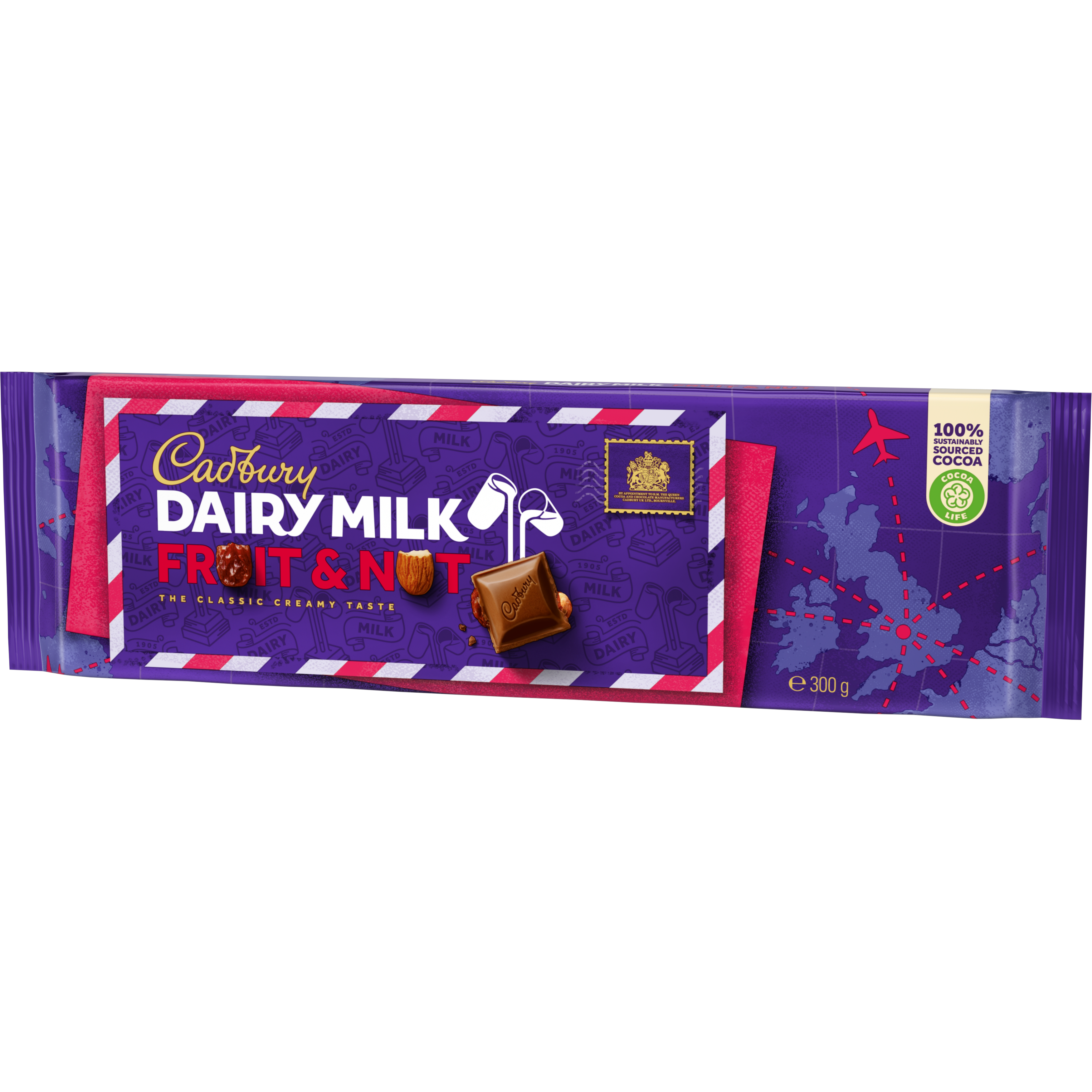 DAIRY MILK FRUIT & NUT 300G